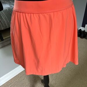 Izod Bright Coral Golf Skirt